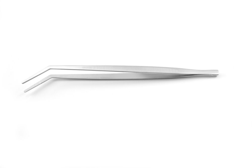 Pinzette, curve HENDI - lunghezza 300 × larghezza 12 × altezza 37 mm | HE680056