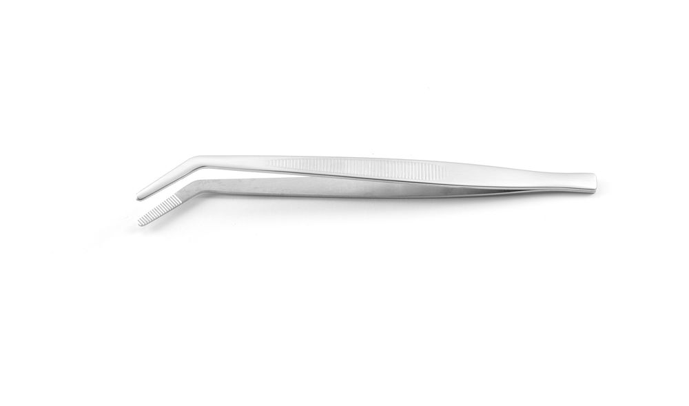 Pinzette, curve HENDI - lunghezza 155 × larghezza 5 × altezza 22 mm | HE680070