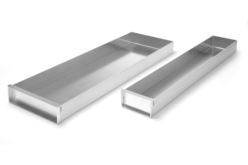 Vassoio da forno con pannello laterale rimovibile HENDI - lunghezza 582 × larghezza 110 × altezza 55 mm | HE689851