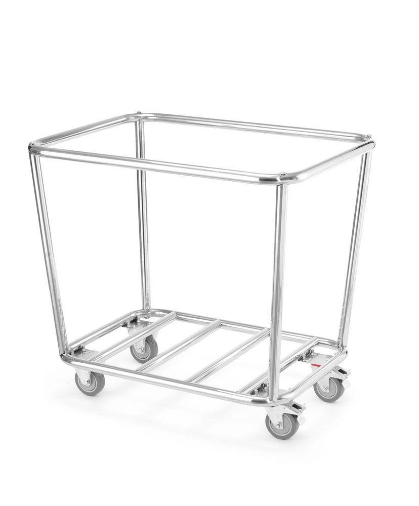 Carrello per lavanderia AmerBox - lunghezza 650 × larghezza 890 × altezza 810 mm | HE691083