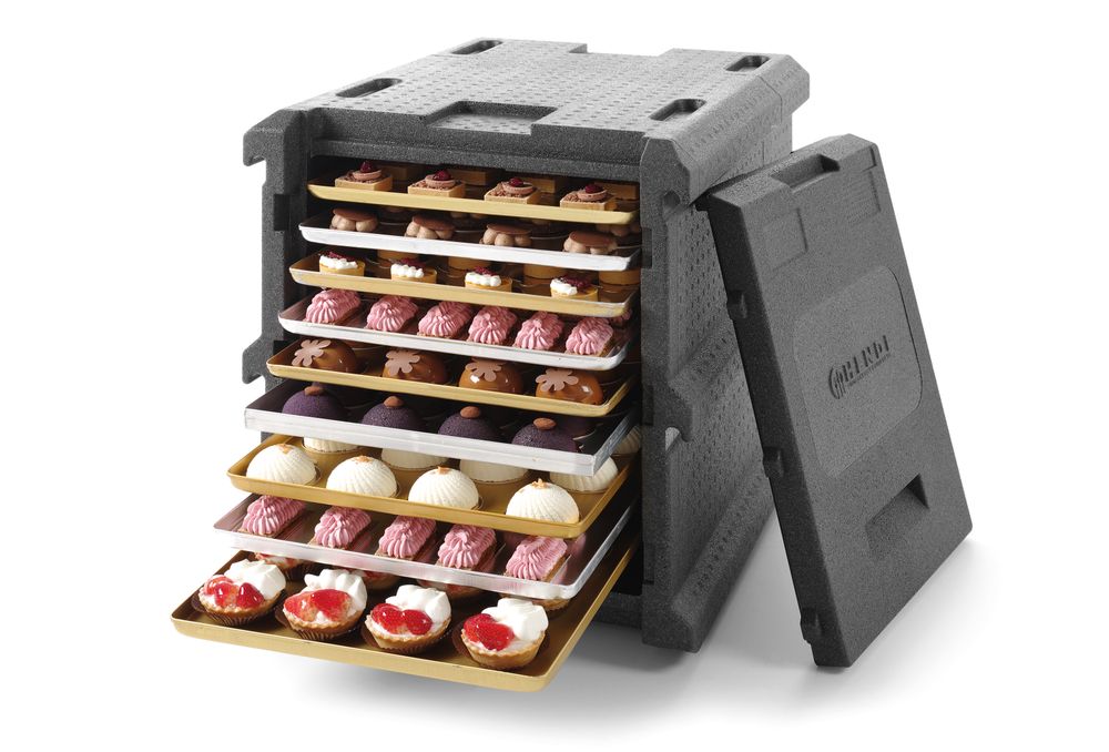 Box termico 9x 600x400 mm HENDI - lunghezza 695 × larghezza 540 × altezza 640 mm | HE707685