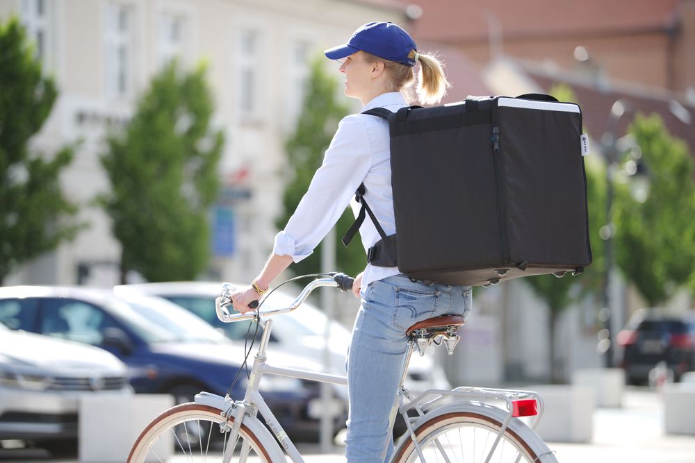 Zaino per la consegna di alimenti isolato HENDI - lunghezza 410 × larghezza 410 × altezza 490 mm | HE709801