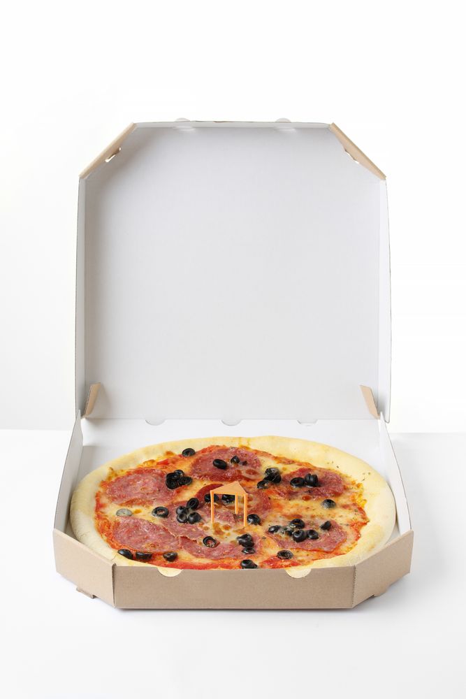 Distanziatori per pizza - 500 pezzi HENDI - lunghezza 35 × larghezza 35 × altezza 35 mm | HE709900