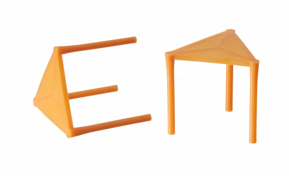 Distanziatori per pizza - 500 pezzi HENDI - lunghezza 35 × larghezza 35 × altezza 35 mm | HE709900