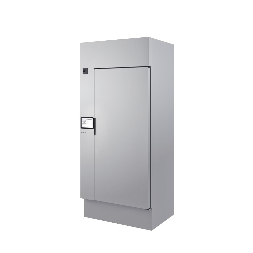 Armadio frigorifero -2°+10° Con Controllo Accessi 2 ante 1400lt mm. 1640x820x2075h. INOX BIM, codice 141SFTN. Immagine rappresentativa della serie; fare riferimento alla descrizione del modello.