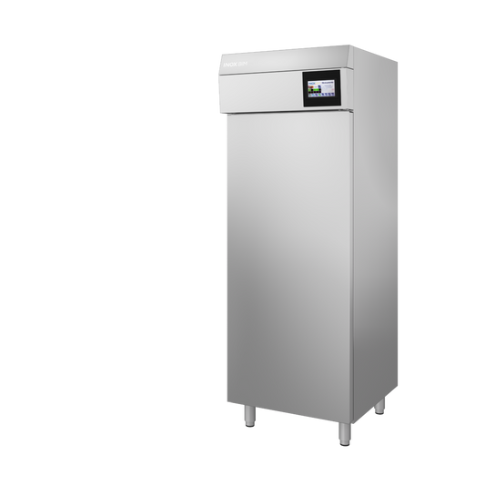 Armadio climatico -6+40° 900 lt mm. 790x1010x2090 h. INOX BIM, codice 91CT. Immagine rappresentativa della serie; fare riferimento alla descrizione del modello.