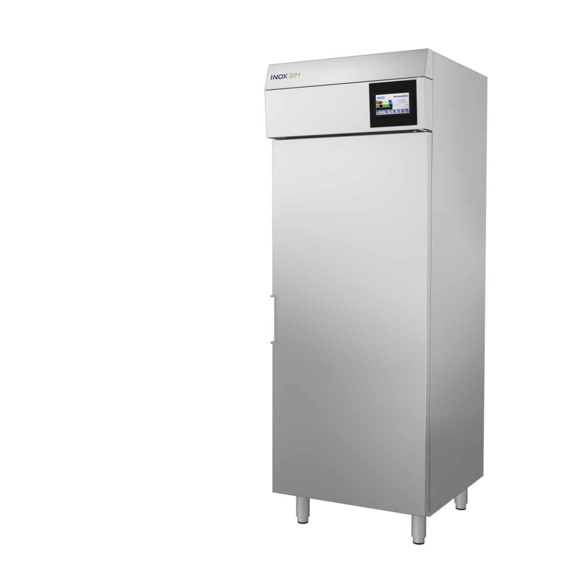 Armadio fermalievitazione -15+40° 700 lt mm. 720x800x2020 h. INOX BIM, codice 71FL. Immagine rappresentativa della serie; fare riferimento alla descrizione del modello.