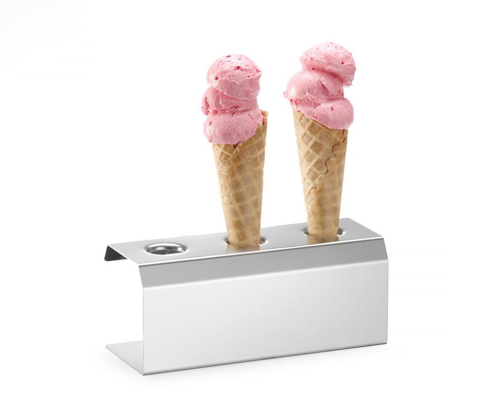 Reggi cono per gelati HENDI - lunghezza 82 × larghezza 200 × altezza 82 mm | HE755730