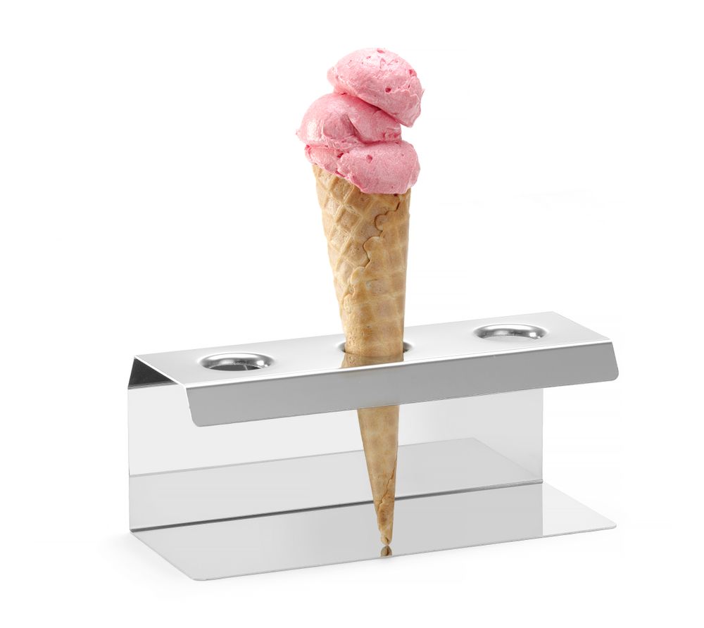 Reggi cono per gelati HENDI - lunghezza 82 × larghezza 200 × altezza 82 mm | HE755730