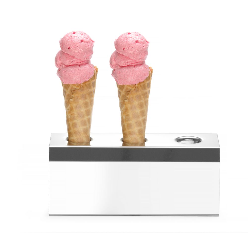 Reggi cono per gelati HENDI - lunghezza 82 × larghezza 200 × altezza 82 mm | HE755730
