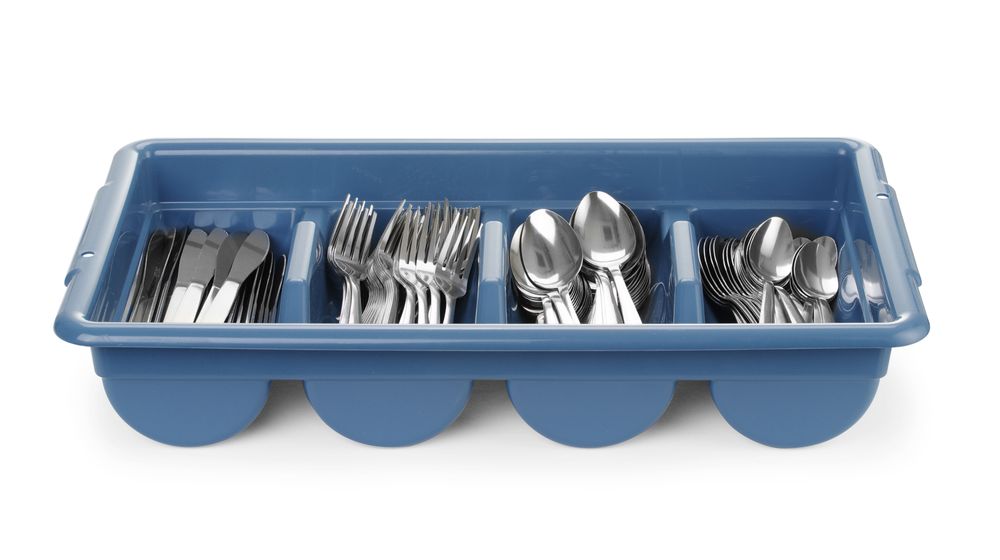 Set di posate con vassoio HENDI - lunghezza 300 × larghezza 525 × altezza 92 mm | HE766194