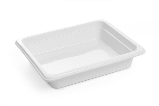 Terrina gastronorm GN 1/2 HENDI - lunghezza 270 × larghezza 328 × altezza 65 mm | HE783016