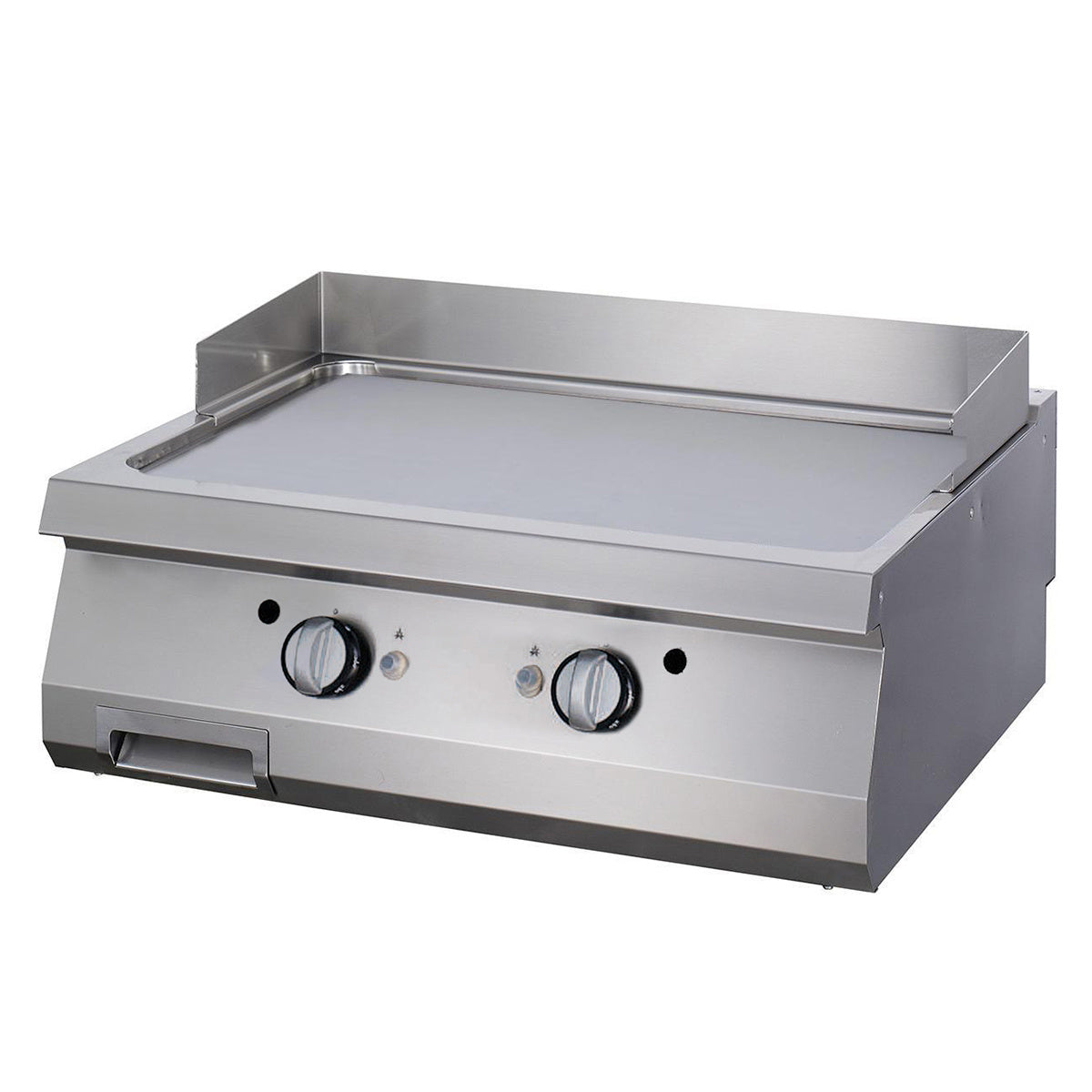 Premium Piastra - Cromo Liscio - Unità Doppia - Profondità 90cm - Gas – MAXIMA 09398570