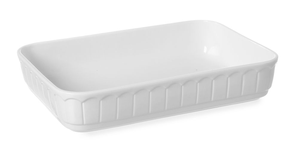 Terrina rettangolare Rustica HENDI - lunghezza 254 × larghezza 375 × altezza 71 mm | HE786383