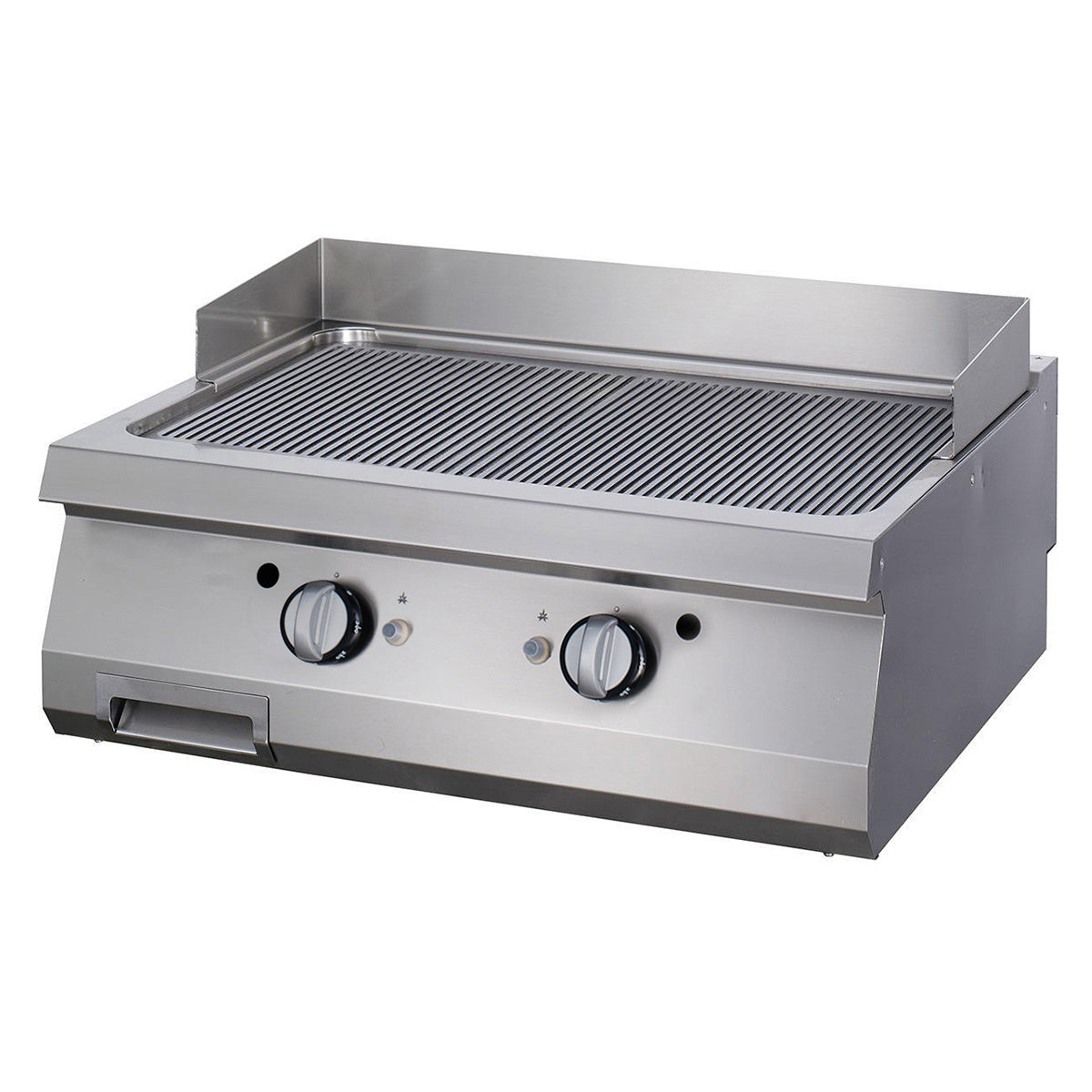 Premium Piastra - Scanalata - Unità Doppia - Profondità 90cm - Gas – MAXIMA 09398573