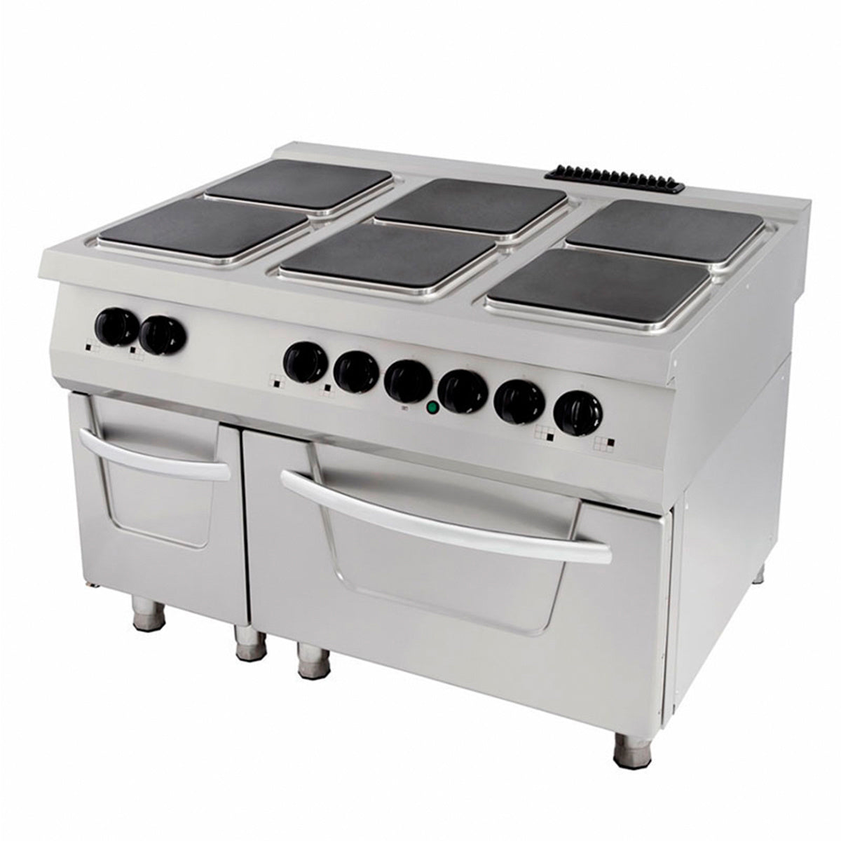 Premium Fornelli - 6 Fuochi - Unità Tripla - Profondità 90cm - incl. Forno - Elettrico – MAXIMA 09398526