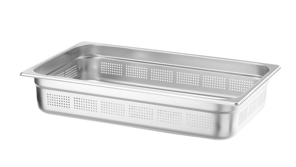 Contenitore GN 1/1 perforato HENDI - lunghezza 322 × larghezza 528 × altezza 102 mm | HE802229