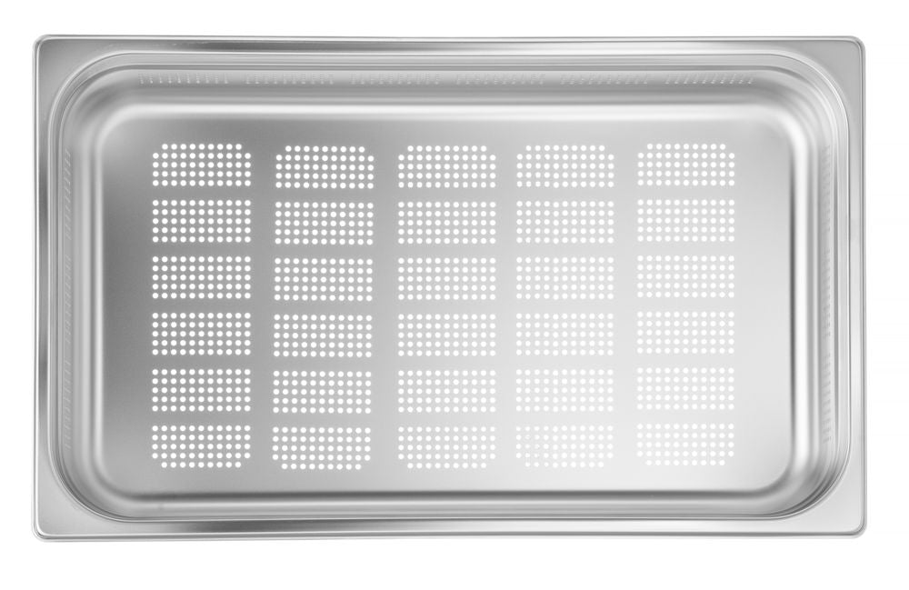 Contenitore GN 1/1 perforato HENDI - lunghezza 322 × larghezza 528 × altezza 102 mm | HE802229