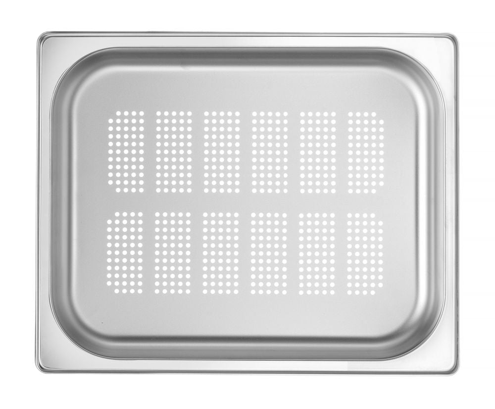 Contenitore GN 1/2 perforato HENDI - lunghezza 265 × larghezza 325 × altezza 40 mm | HE802441