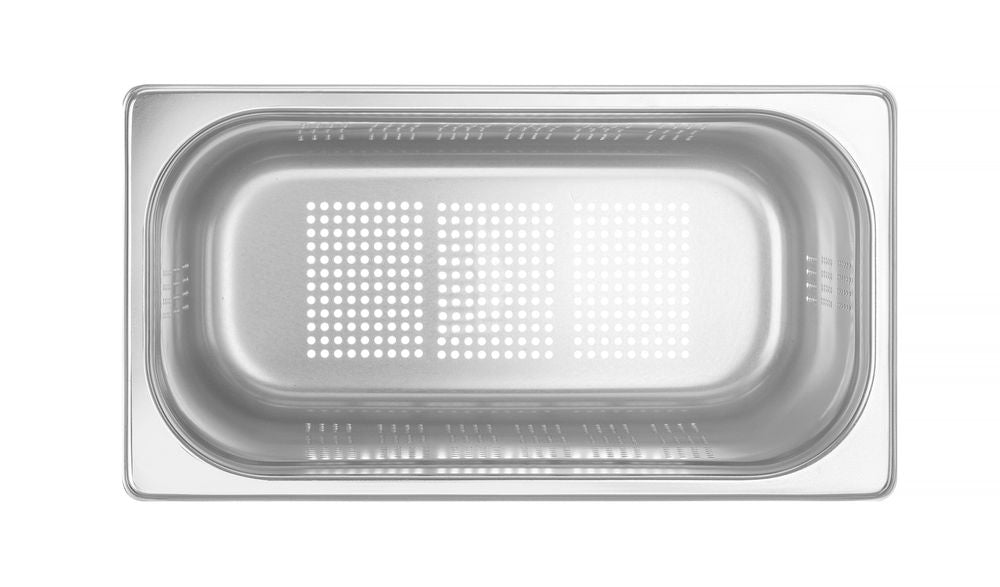 Contenitore GN 1/3 perforato HENDI - lunghezza 174 × larghezza 324 × altezza 40 mm | HE802540