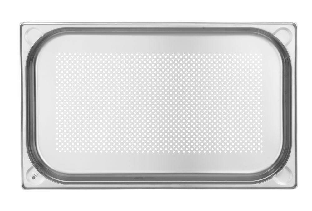 Contenitore GN 1/1 perforato HENDI - lunghezza 530 × larghezza 325 × altezza 38 mm | HE807118