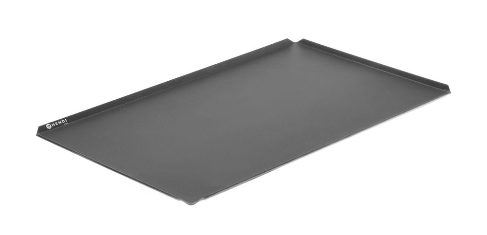 Teglia, antiaderente, 4 bordi HENDI - lunghezza 600 × larghezza 400 × altezza 8 mm | HE808368