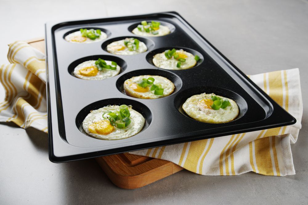 Vassoio con rivestimento antiaderente CONVECTOMAT EGGPLATE HENDI - GN GN 1/1 | HE808856