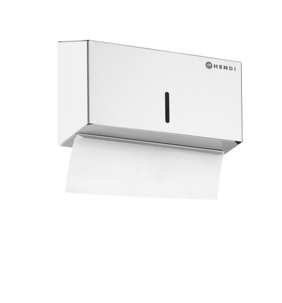 Distributore di asciugamani di carta, con serratura HENDI - lunghezza 124 × larghezza 258 × altezza 180 mm | HE809778
