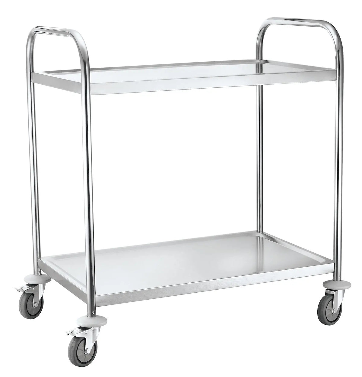 Carrello Portavivande Inox 2 Ripiani HENDI 905x585x945 mm