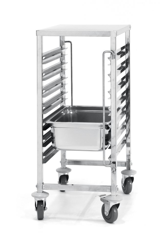 Carello portateglie - 7 x GN 1/1 HENDI - lunghezza 444 × larghezza 594 × altezza 930 mm | HE810668