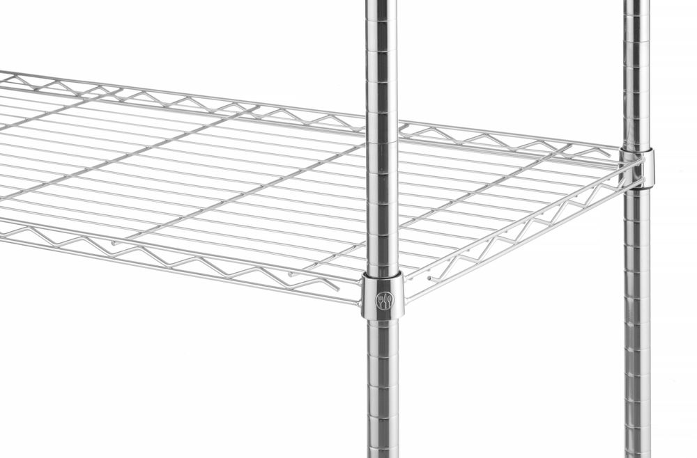 Scaffale di stoccaggio con 5 ripiani HENDI - lunghezza 459 × larghezza 907 × altezza 1831 mm | HE812990