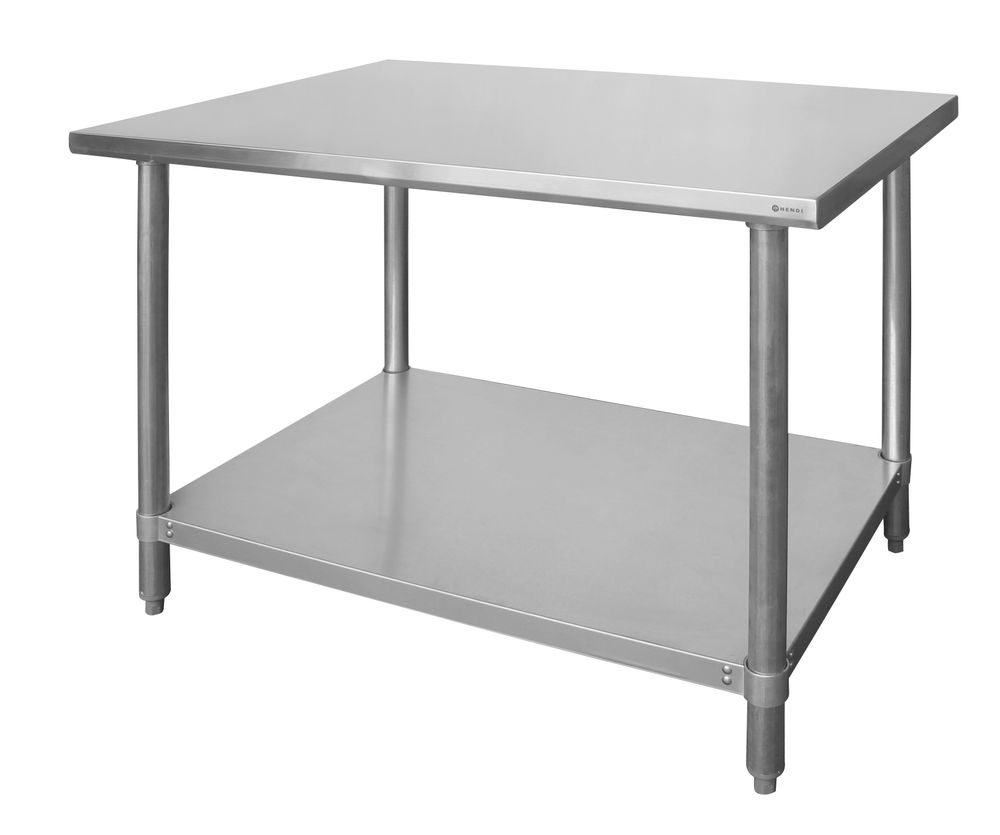 Tavolo di lavoro centrale HENDI - lunghezza 600 × larghezza 1799 × altezza 851 mm | HE812488
