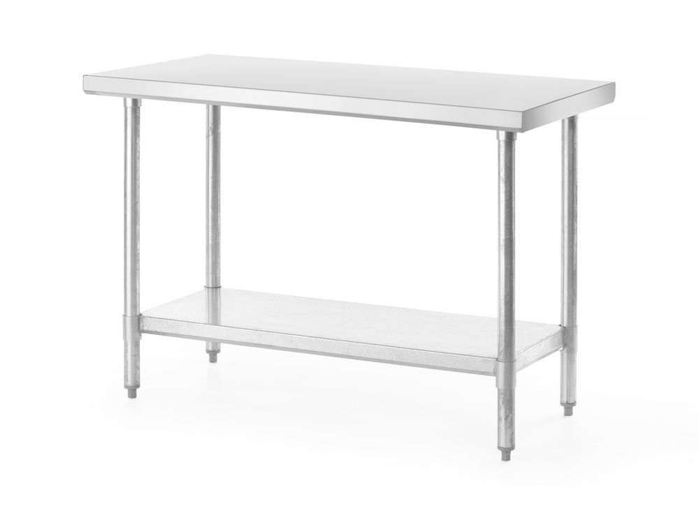 Tavolo di lavoro centrale HENDI - lunghezza 600 × larghezza 1799 × altezza 851 mm | HE812488
