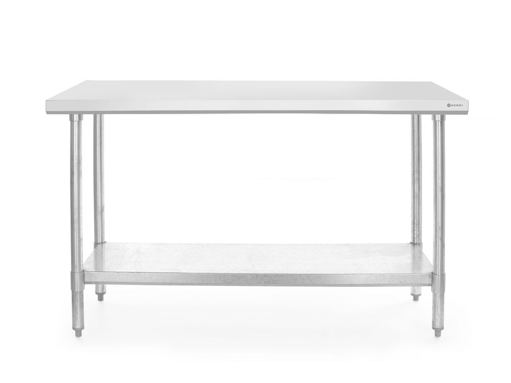 Tavolo di lavoro centrale HENDI - lunghezza 600 × larghezza 1200 × altezza 850 mm | HE812457