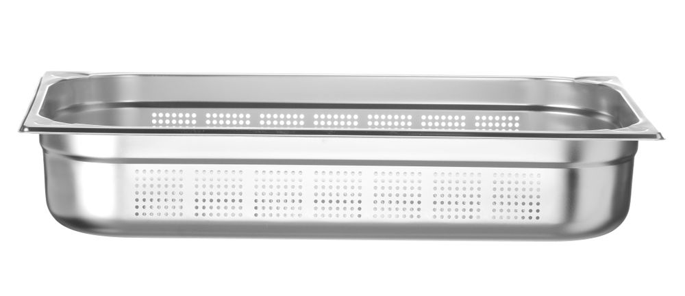 Contenitore GN 1/1, perforato HENDI - lunghezza 530 × larghezza 325 × altezza 98 mm | HE818022