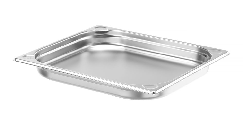 Contenitore GN 2/3 HENDI - lunghezza 354 × larghezza 325 × altezza 38 mm | HE818404