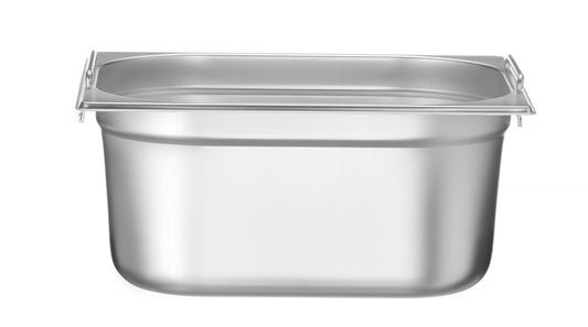 Contenitore GN 1/2, con maniglie ribassate HENDI - lunghezza 325 × larghezza 265 × altezza 154 mm | HE818732