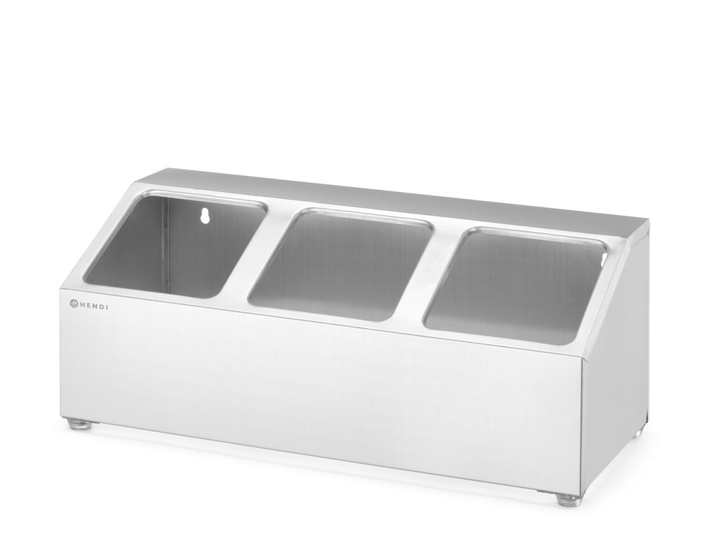 Supporto per contenitore Gastronorm HENDI - lunghezza 246 × larghezza 512 × altezza 214 mm | HE820032