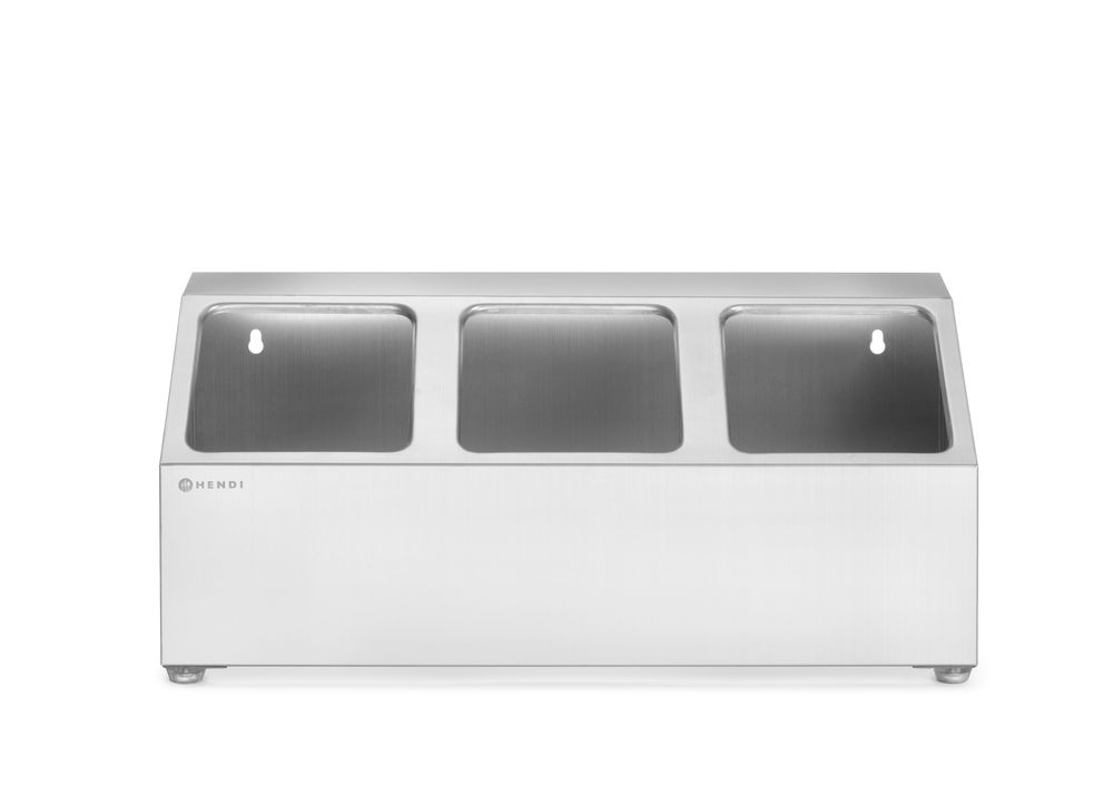 Supporto per contenitore Gastronorm HENDI - lunghezza 246 × larghezza 746 × altezza 214 mm | HE820049