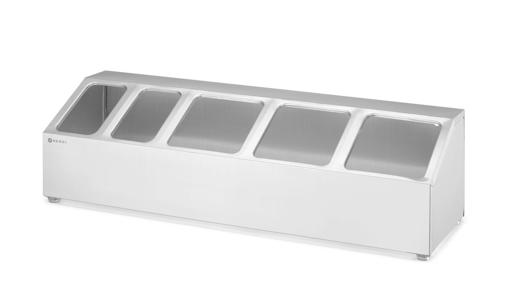 Supporto per contenitore Gastronorm HENDI - lunghezza 246 × larghezza 746 × altezza 214 mm | HE820049