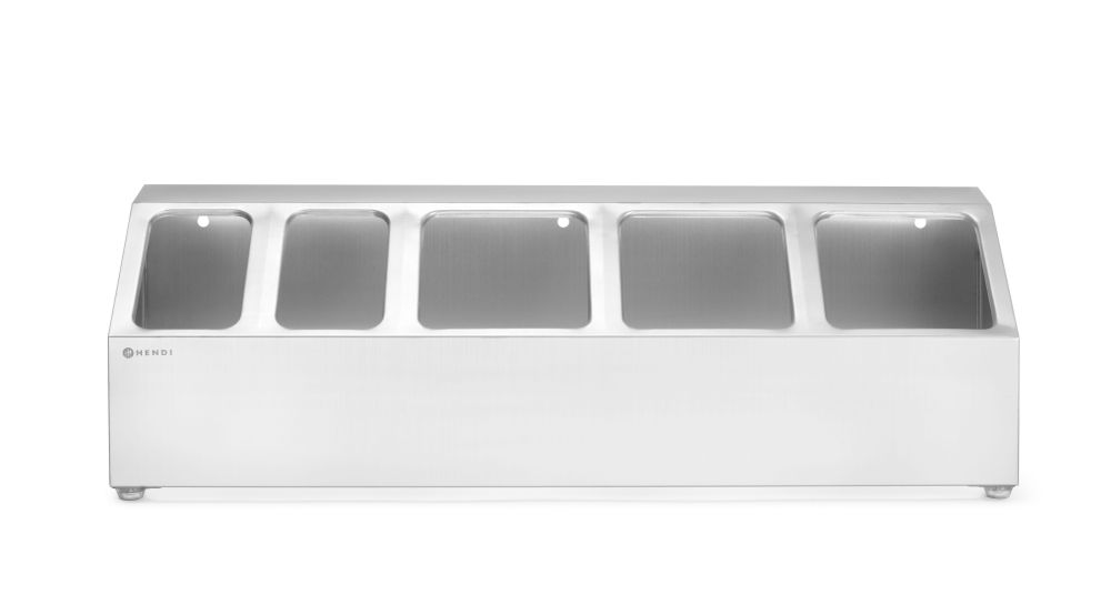Supporto per contenitore Gastronorm HENDI - lunghezza 246 × larghezza 512 × altezza 214 mm | HE820032