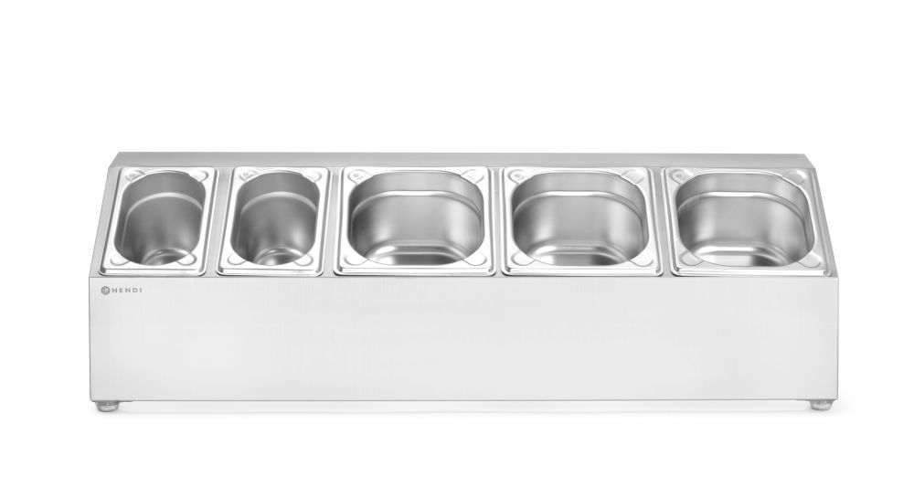 Supporto per contenitore Gastronorm HENDI - lunghezza 246 × larghezza 746 × altezza 214 mm | HE820049