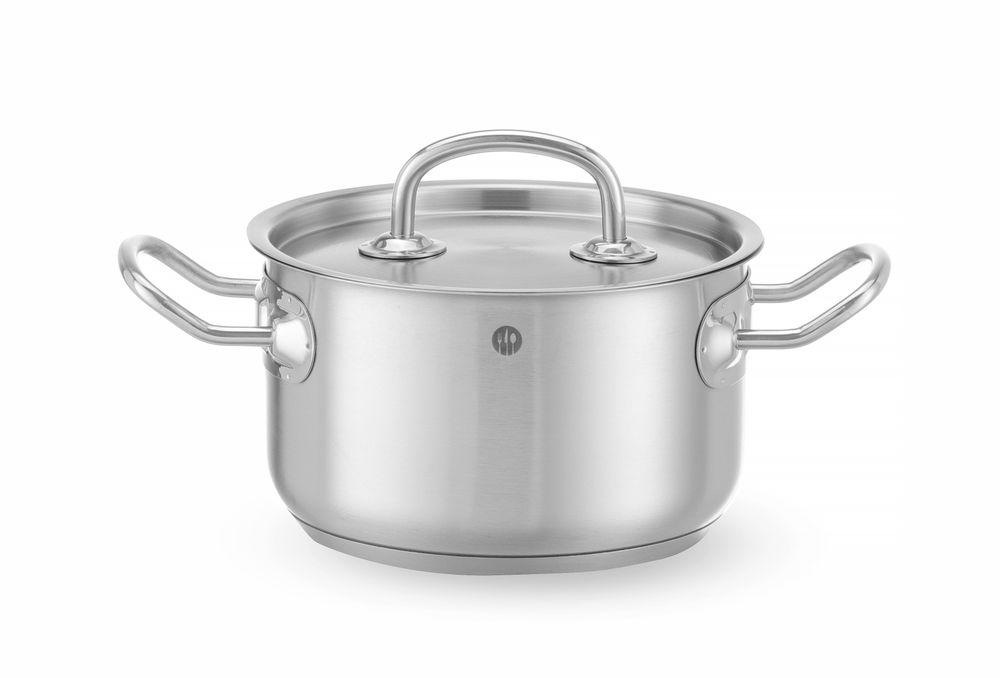 Pentola per stufato media - con coperchio HENDI - Ø 160 mm | HE836101