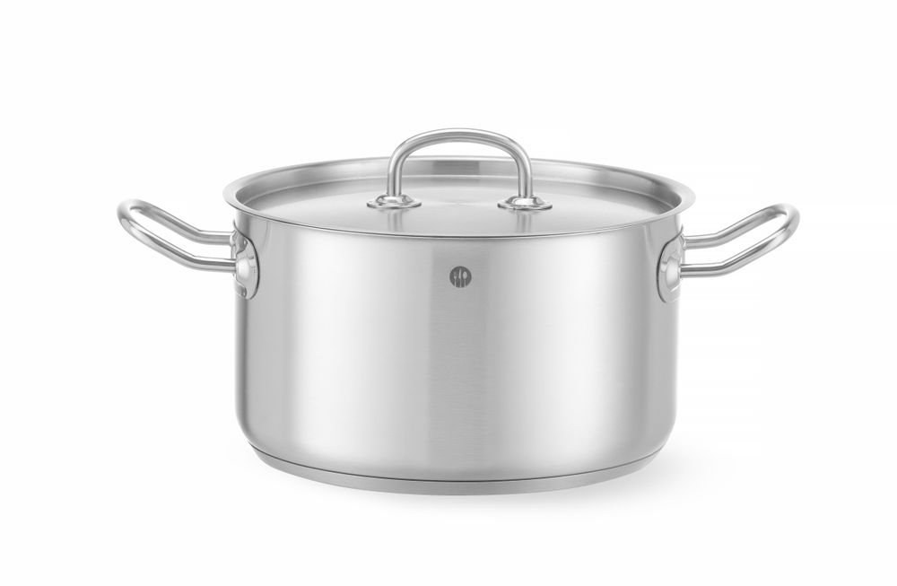 Pentola per stufato media - con coperchio HENDI - Ø 240 mm | HE836309