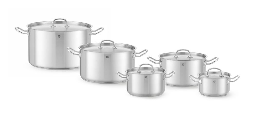 Pentola per stufato media - con coperchio HENDI - Ø 320 mm | HE836507
