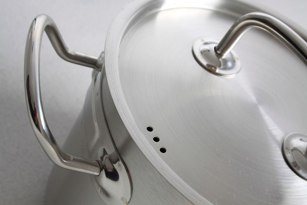 Pentola per stufato alta - con coperchio HENDI - Ø 160 mm | HE837108