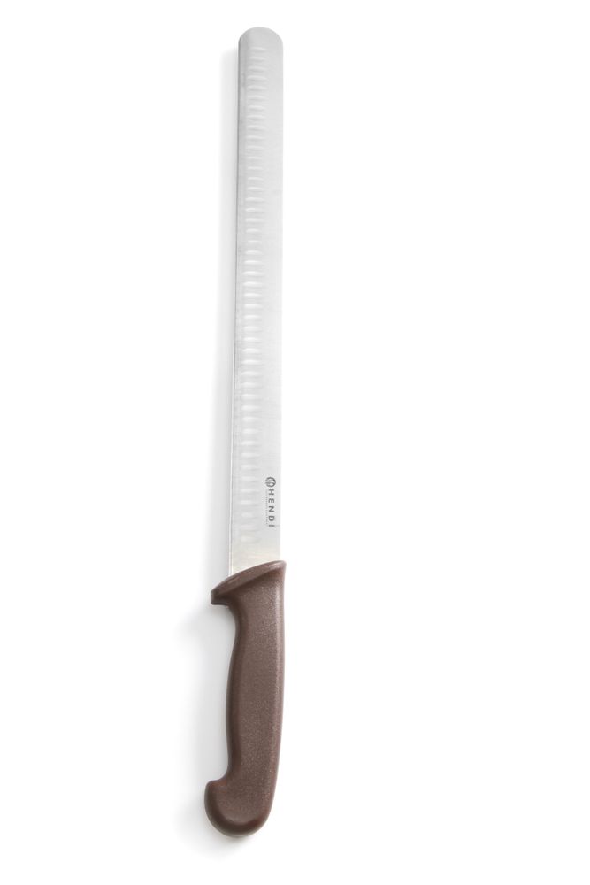 Coltello per prosciutto/salmone HENDI - lunghezza 485 × larghezza 22 × altezza 40 mm | HE842966