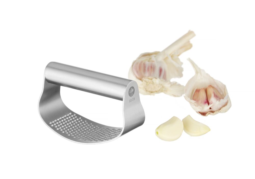 Pressa per aglio HENDI - lunghezza 50 × larghezza 105 × altezza 65 mm | HE856260