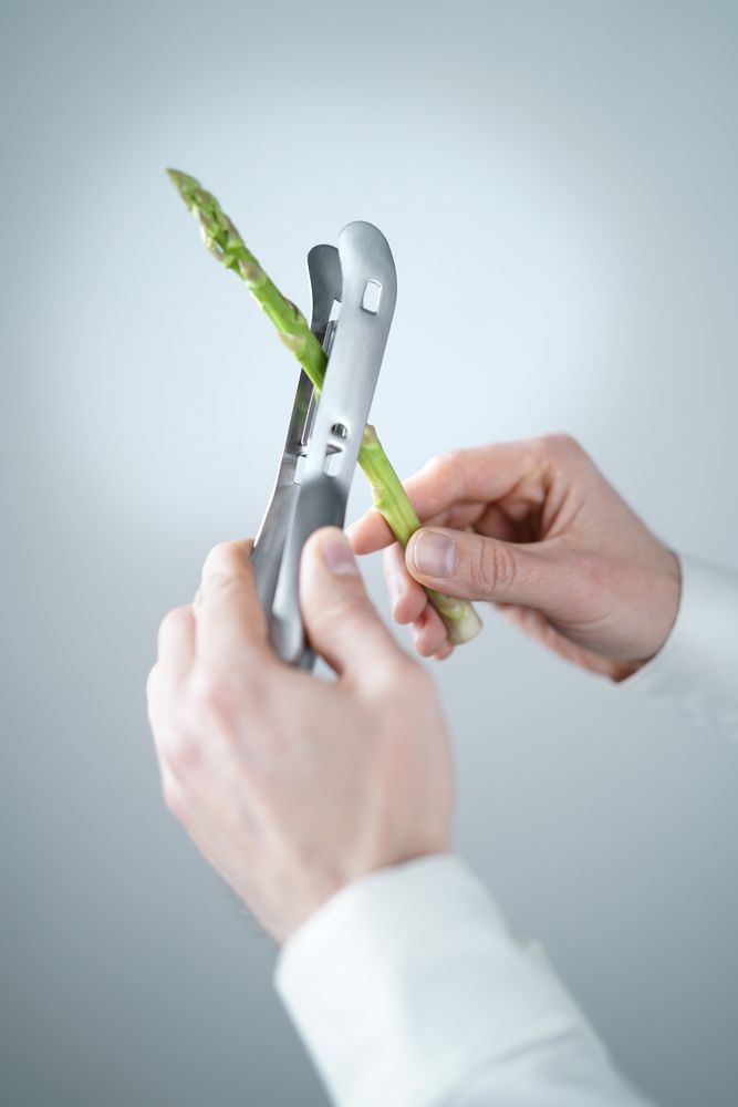 Pela-asparagi HENDI - lunghezza 200 × larghezza 65 × altezza 30 mm | HE856406