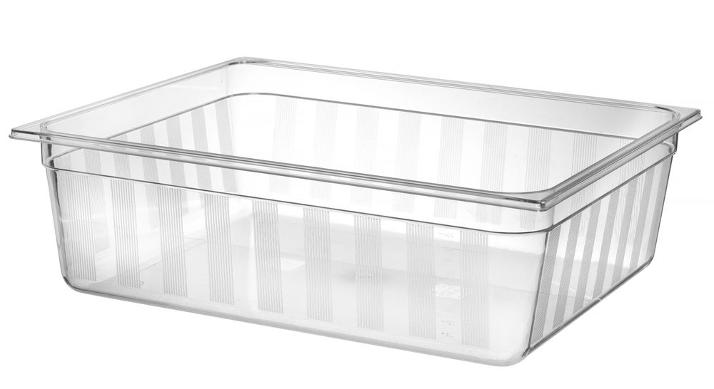 Contenitore GN 2/1 COOL HENDI - lunghezza 652 × larghezza 532 × altezza 198 mm | HE882412